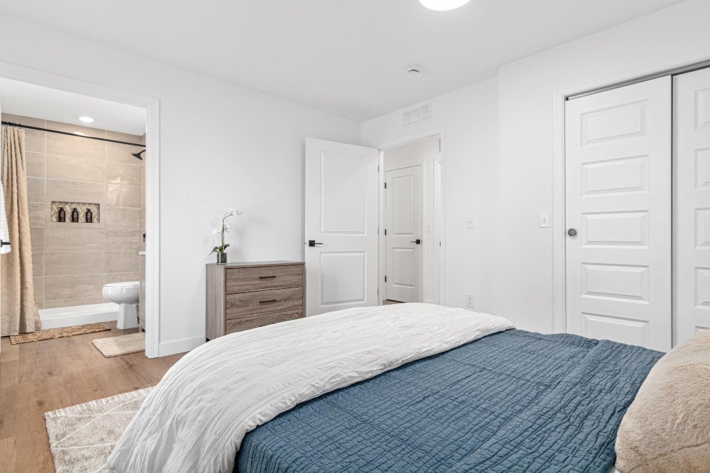 Third level primary bedroom